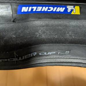 MICHELIN ( ミシュラン ) チューブレス POWER CUP TS TLR ( パワー カップ チューブレスレディ ) ブラック 700x25C ( 25-622 )の画像1