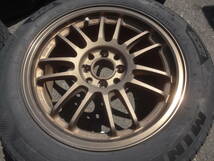 RAYS RE30 16インチ 7J +33 PCD 100 4H ヴィッツ vitz NA NB ロードスター bB EG EK シビック GD GE フィット 4穴 アクア 215/55R16 鍛造 _画像3