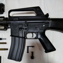 M16A1　JAC製アサルトライフル　ガスライフル(ライフルバッグ、付属品付き)_画像3