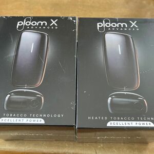 ploom X ADVANCED プルームエックス アドバンスド スターターキット　ブラック　新品未開封を解体して箱無し発送です