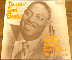 The Best Of, Earl Bostic - LP / 50s,R&B,Flamingo,Deep Purple,Moonglow,Liebestraum,Harlem Nocturne,Contour - 2870 115,イギリス盤,UK