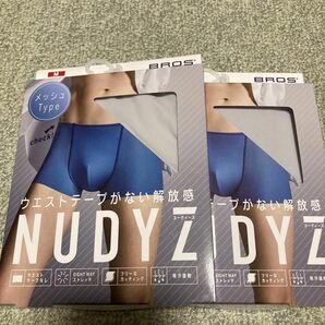 ワコール ブロス ヌーディーズ メッシュ　 Mサイズ 2点セット ボクサーパンツ 日本製 GT3100 NUDYZ 送料無料