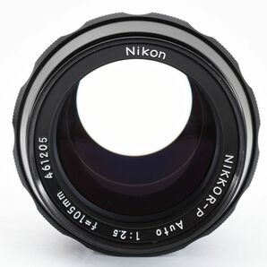 ■美品■NIKON NIKKOR-P Auto 105mm F2.5■F348 ニコンの画像3