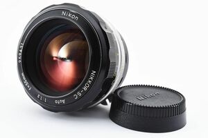 ■美品■NIKON NIKKOR-S・C Auto 55mm F1.2■D287 ニコン