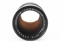 ■良品■Leica Summicron 90mm F2 M 第2世代 ブラック■D008 ライカ LEITZ CANADA 2nd ズミクロン_画像3