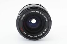 ■美品■CANON FD 24mm F2.8 S.S.C. Oマーク付き■D310 キャノン_画像3