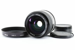 ■新品級■NIKON AI-S NIKKOR 28mm F2■F432 ニコン