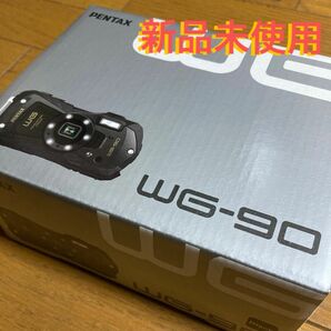 【新品未使用】ペンタックスリコーWG-90 ブラック 1年保障付　本日のみお値下げ