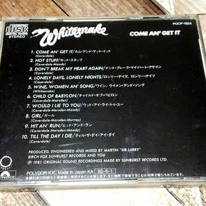 CD ホワイトスネイク / Whitesnake / カム・アンド・ゲット・イット / Come An Get It / POCP-1824 ＃224の画像2