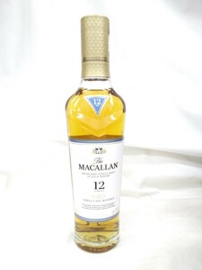未開栓 MACALLAN マッカラン 12年 トリプルカスク 350ml 40% スコッチ ウイスキー SCOTCH WHISKY 古酒 Lh4.20