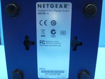 M778　NETGEAR　ギアビット　５ポート　アンマネージスィッチ　GS105_画像7