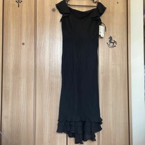  tag attaching new goods unused goods [ including carriage ]13AR ceremony long One-piece long dress kyabadore dress black femi person Gothic and Lolita Lolita Z