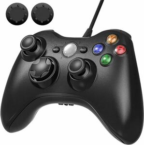 2024新改良xbox 360 コントローラー PC USB ゲームパッド 有線ゲームパッド Microsoft Xbox Sl