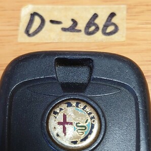 D-266 スマートキー 3つボタン    アルファロメオ  【159】 周波数テスター確認済 荷物追跡あり・匿名配送 （訳あり）の画像7