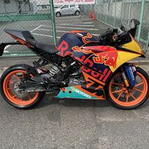 KTM RC250 ABS 22817km カンフーグラフィックデカール 全国配送 売切 検)DUKE YZF-R25 CBR250RR ZX-25 GSX-250R CB250R G310R ハスクバーナ_画像2