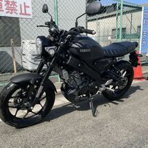 低走行 ヤマハ XSR155 RG47 マッドブラック 1914km 全国配送 売切 検)MT-15 25 CB125R CB250R XSR125 YZF-R25 GB350S CL250 レブル DUKE_画像7