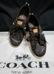 ◆COACH コーチ◆メンズ スニーカー サイズ41（25.0相当）