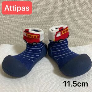 【Attipas11.5cm】アティパス　11.5センチ　ファーストシューズ　ベビー　baby 動物　消防車　丸洗い