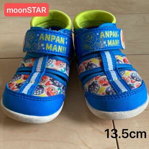 【moon STAR】13.5センチ アンパンマン　シューズ　ベビー　baby サンダル　スニーカー　靴