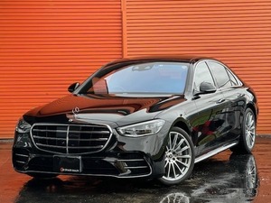 Sクラス S400 d 4マチック AMGライン ディーゼルターボ 4WD ディーラー右H　黒革　AMG20AW　SR