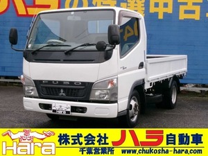 キャンターガッツ ロング全低床 1.5t　10尺　リアWタイヤ　鉄板床