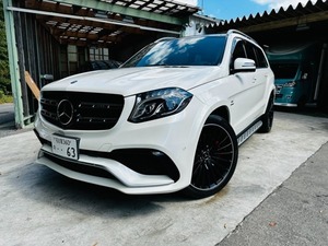 GLS 63 4 MATIC 4WD D CAR/LEFT H/Эксклюзивный PKG/белый кожаный лист