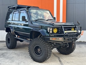 ランドクルーザー70 4.2 ZX ディーゼル 4WD WARNウィンチ　MARCHALライト　MAXXIS