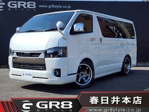 ハイエースバン 2.8 スーパーGL ダークプライムII ロングボディ ディーゼルターボ 新車未登録/2インチローダウン/GR8エアロ