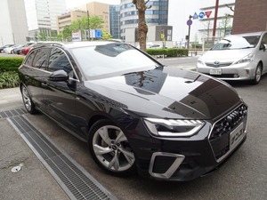 A4アバント 40 TDI クワトロ Sライン ディーゼルターボ 4WD 1オーナー禁煙車 D記録簿2枚 ガレ-ジ保管車