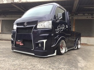 Hijet Truck 660 ジャンボ 3方開 5MT　小type貨物登録　フルBody kit　Air Suspension