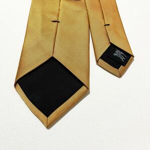 激レア★【美品】BURBERRY バーバリー ブラックレーベルネクタイ ソリッドタイ 無地 メンズ スーツ ジャカード ホースロゴ ノバチェックの画像9