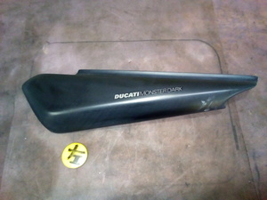 DUCATI M900 Monstar 900 original side cover left mat black Ducati Ducati inspection )900SS M1000