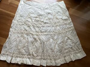  France antique chu-ru race hand embroidery. dress piece 