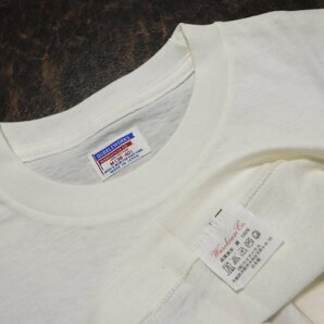 TT306 ウエアハウス × ダブルワークス 新品 ドルフィンズ フロッキープリント 半袖Tシャツ M(38-40) 日本製 DUBBLEWORKSの画像3