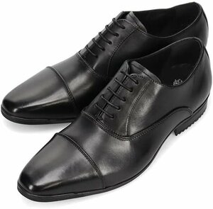 KK519ma gong smadras new goods black kip cow leather inside feather strut chip business shoes 24.5 3E black ABBEY ROAD ceremonial occasions ..