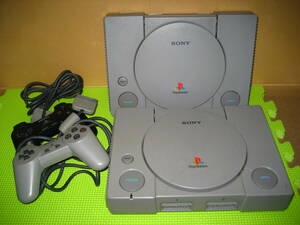 SONY ソニー 初代 PlayStation プレイステーション PS1 　　☆彡 2台セット 【ジャンク品】
