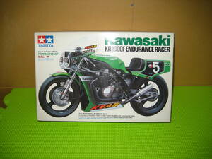  Tamiya 1/12 мотоцикл серии No.12 Kawasaki Kawasaki KR1000F ENDURANCE RACER / выносливость Racer *. детали брать .