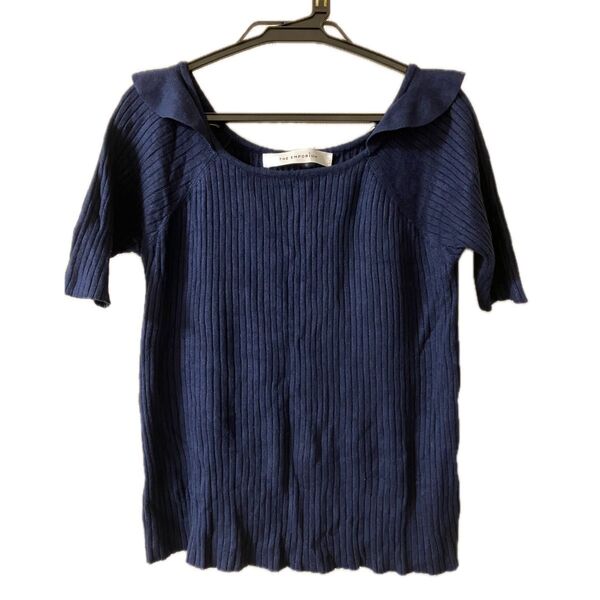 【大人】THE EMPORIUM ニット トップス 半袖 レディース Mサイズ