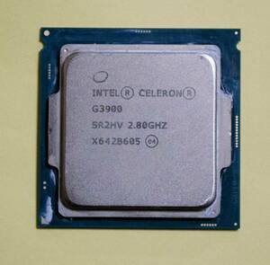  第6世代 Celeron G3900　2.80Ghz ( LGA1151) 動作品