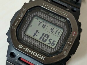 1円スタート☆G-SHOCK【GMW-B5000TVA-1JR】スペシャルモデル フルメタル チタン 紳士用高級腕時計 定価198,000円 タフソーラー 完売品☆