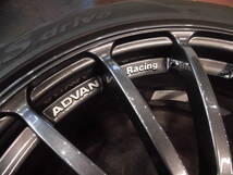 程度良好◆ヨコハマ アドバン ADVAN Racing RT◆軽量 18インチ 7.5J +26 4穴 PCD107.95(108)◆プジョー308 508 2008 3008 5008 シトロエン_画像3