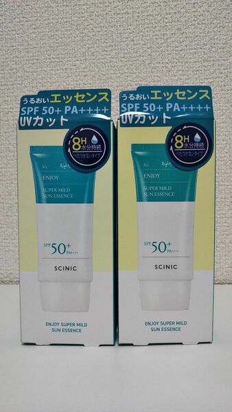 サイニック エンジョイスーパーマイルド サンエッセンス SPF50＋ PA＋＋＋＋ 50ml 2個