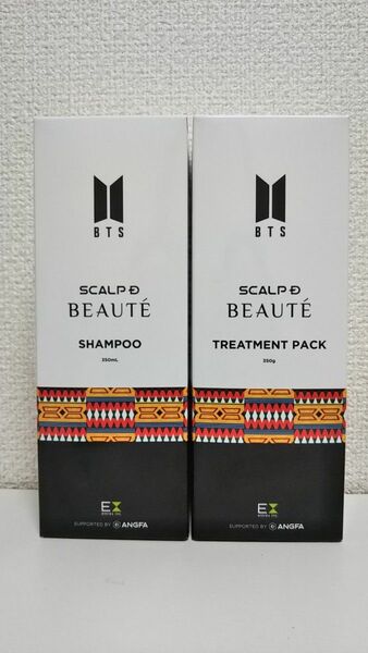 アントレックス BTS IDOL スカルプD ボーテ ①スカルプシャンプー1個、②スカルプトリートメントパック1個