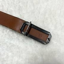 【中古】Salvatore Ferragamo サルヴァトーレ　フェラガモ ベルト　ブラウン (48)_画像7