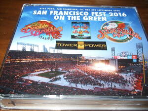 TOWER OF POWER／ DOOBIE BROTHERS／STEVE MILLER BAND《 SAN FRANCISCO FEST 2016 ON THE GREEN 》★ライブ３枚組