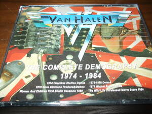 Van Halen《 Complete Demography 74-84 》★デモ／セッション音源集4枚組