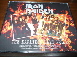 Iron Maiden{ Earliest Days 3 }* Live 3 sheets set 