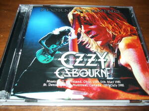 Ozzy Osbourne《 Storm Warning 》★ライブ2枚組