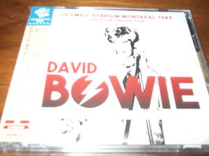David Bowie《 MONTREAL 83 》★発掘ライブ２枚組