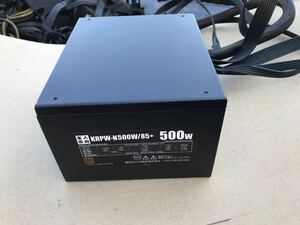 《中古》KRPW-N500W/85＋ 玄人志向 ATX電源　B9